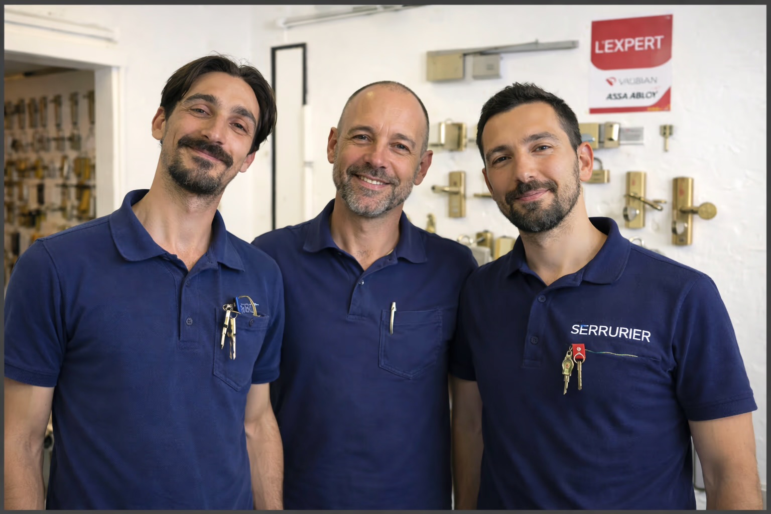 Artisan Yves et son équipe